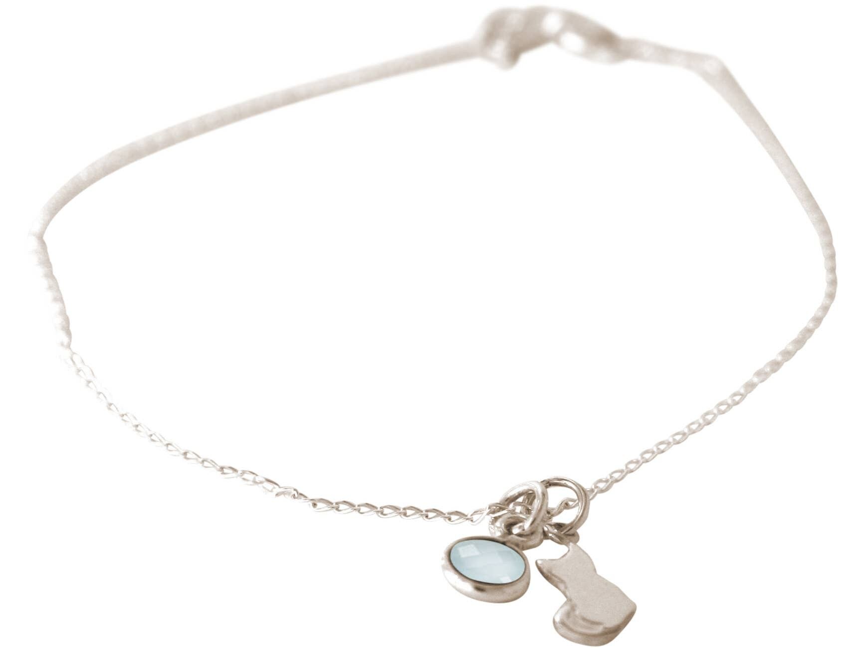 Gemshine Bracelet - Cat Pendant