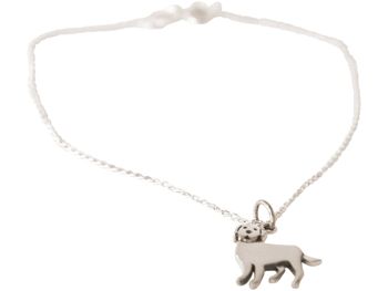 Gemshine - bracelet LABRADOR, pendentif chien GOLDEN RETRIEVER 1
