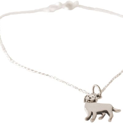 Gemshine - bracelet LABRADOR, GOLDEN RETRIEVER dog pendant