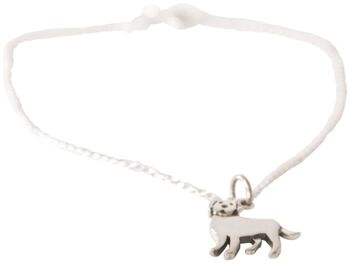Gemshine - bracelet LABRADOR, pendentif chien GOLDEN RETRIEVER 2