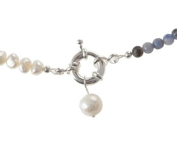 Bracelet Gemshine avec perles de culture blanches 1