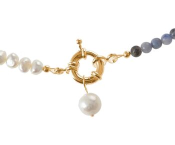 Bracelet Gemshine avec perles de culture blanches 4