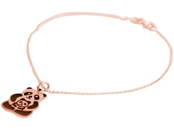 Bracelet Gemshine PANDA Pendentif Maman et Bébé Ours Argent 925 4