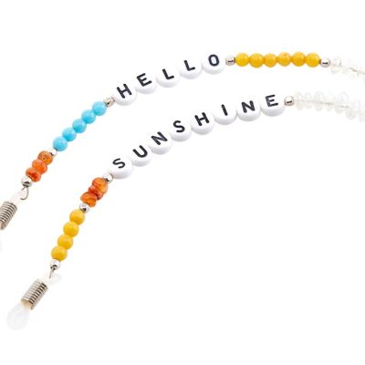 Gemshine glasses chain: sunglasses, reading glasses with colorful