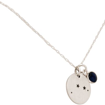 Gemshine - Collier Constellation Cosmique avec Horoscope