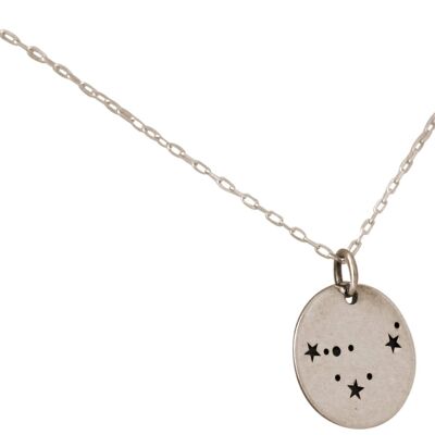 Gemsh. Cosmic constellation necklace with horoscope