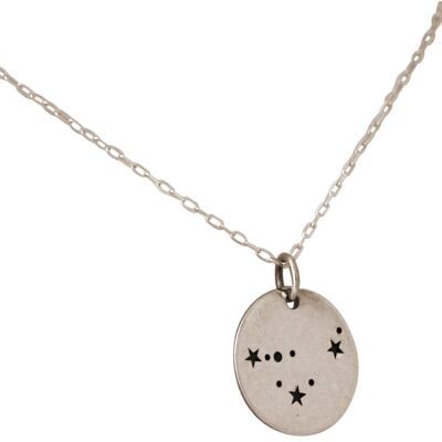 Gemsh. Cosmic constellation necklace with horoscope