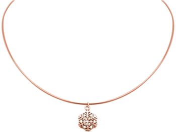 Collier femme Gemshine SNOWFLAKE en argent 925 3