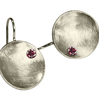 Boucles d'oreilles pour femmes Gemshine en finition mate de haute qualité