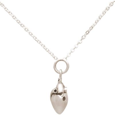 Collier Gemshine Coeur Anatomique 3-D pour Médecin, Médecin