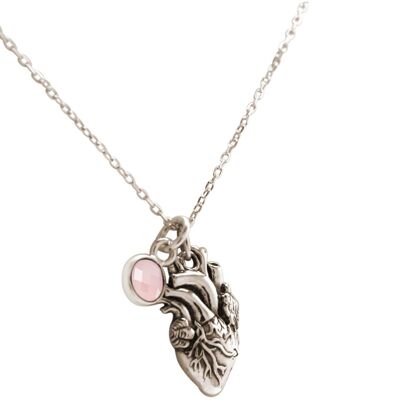 Gemshine Necklace Anatomical Heart Doctor Physician
