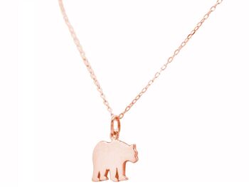 Collier Gemshine ours, maman ours ou papa ours pendentif 925 4