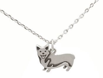 Collier Gemshine Teckel, pendentif chien Welsh Corgi 4