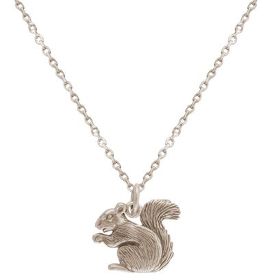 Gemshine necklace SQUIRREL, forest and hedge animal