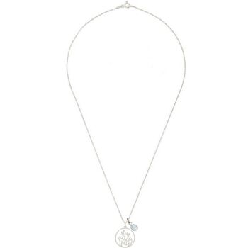 Collier Gemshine Élément Feu, Flamme, Lumière - CHALCEDON 4