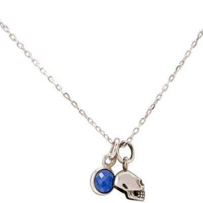 Collier Gemshine - Pendentif Tête de Mort Gothique