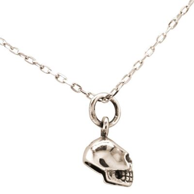 Gemshine Necklace Gothic Skull Skull - Pendant