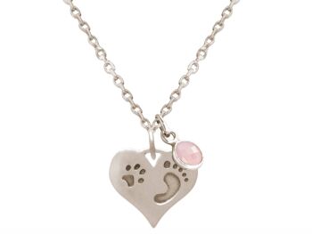 Gemshine - Collier - HEART Prints on my Heart: Chien, Chat 4
