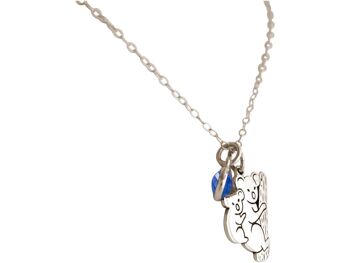 Gemshine - Collier KOALA Mama and Baby Bear d'Australie 1