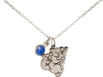 Gemshine - Collier KOALA Mama and Baby Bear d'Australie 4