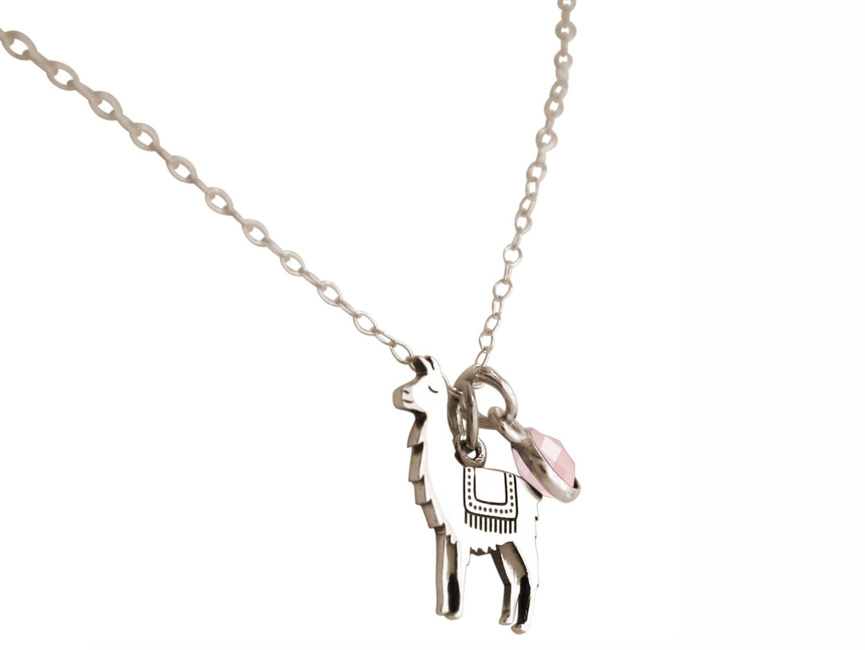 Collana Gemshine LAMA, ALPACA delle Ande