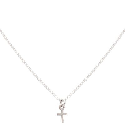 Gemshine necklace with pendant CROSS in high quality