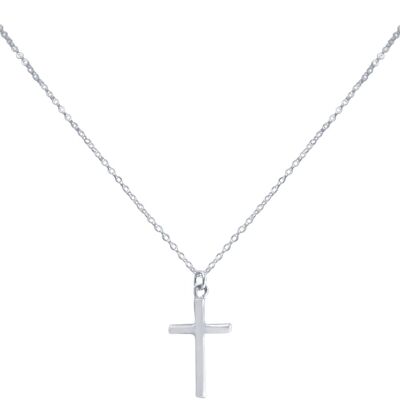 Gemshine necklace - with pendant CROSS in high quality
