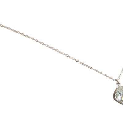 Collier Gemshine avec cristal taillé à facettes