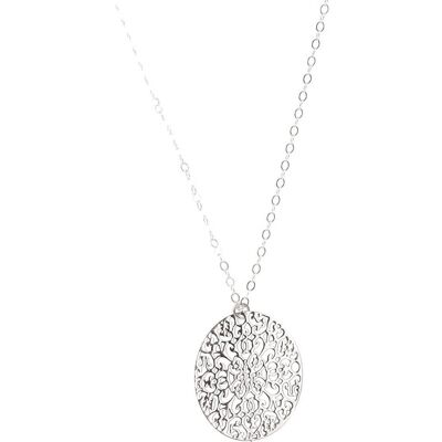 Gemshine - necklace with a round mandala pendant