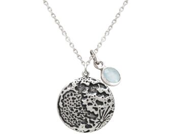 Collier Gemshine - Lune, Pleine Lune, Astronomique 4