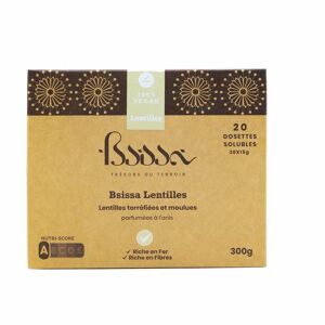 Boite Bsissa Lentilles 20 dosettes 300g