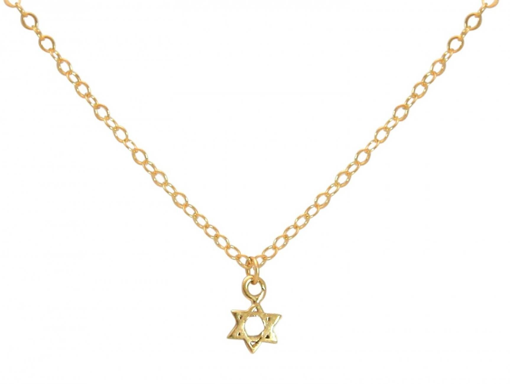 Collana Gemshine unisex con ciondolo Stella di David