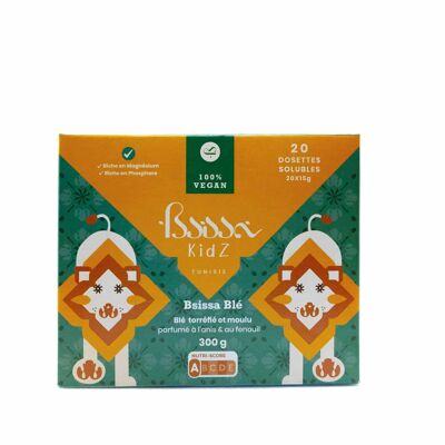 Box Bsissa KidZ Wheat 20 pods 300g