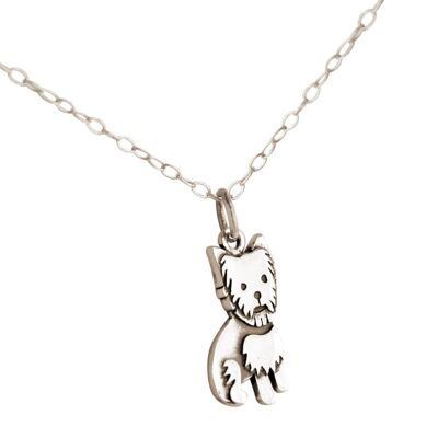 Gemshine - Yorkshire Terrier Dog Pendant Necklace