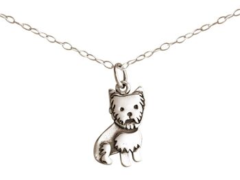 Gemshine - Collier pendentif chien Yorkshire Terrier 4
