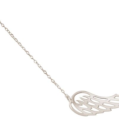 Gemshine High quality necklace - choker with wings.