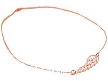 Collier Gemshine de haute qualité - tour de cou avec des ailes. 4