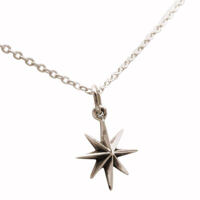 Gemshine Constellation Maritime Necklace North Star Polarster
