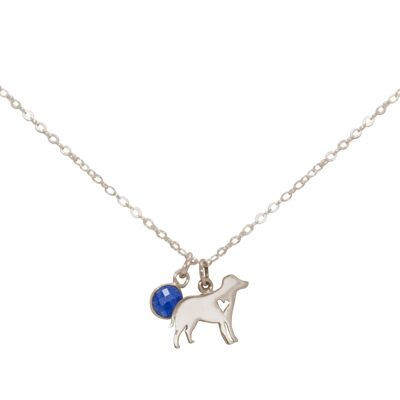 Gemshine Labrador Golden Retriever Dog Pendant