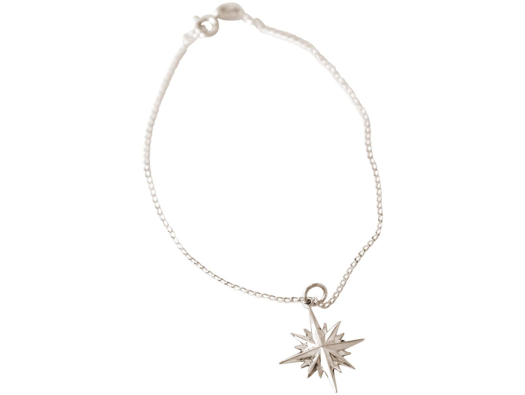 Bracciale Gemshine Maritime con STELLA NORD, STELLA POLARE. 925