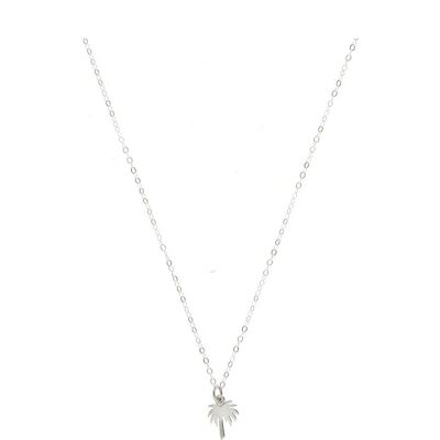 Collar Gemshine Maritime Beach con colgante de palmera