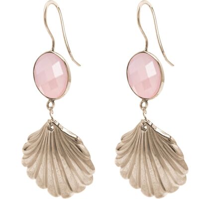 Gemshine Maritim Beach Earrings Shell Earrings