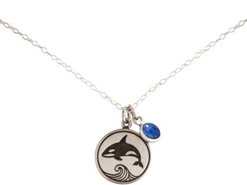 Collier Gemshine Maritim Nautics - Avec Orca Killer Whale 4