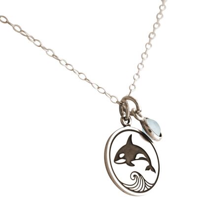 Collana Gemshine Maritim Nautics + Orca Killer Whale