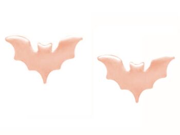 Boucles d'oreilles chauve-souris Gemshine Batman Studs - Argent 925 4