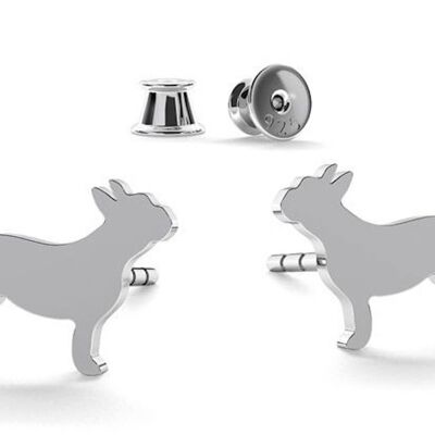 Boucles d'oreilles Gemshine FRENCH BULLDOG ou PUG dog