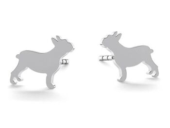 Boucles d'oreilles Gemshine FRENCH BULLDOG ou PUG dog 3