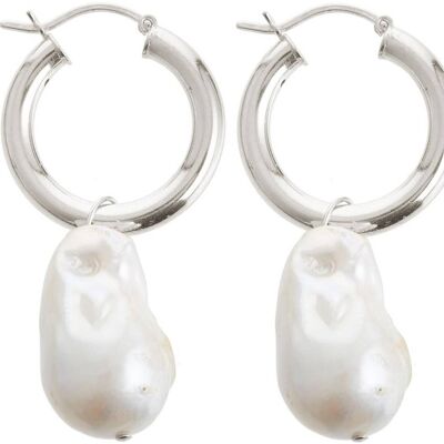 Gemshine earrings hoops hoop earrings made of 925 silver, high quality