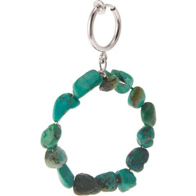 Gemshine earrings with turquoise gemstones. Earrings in 925