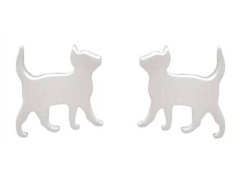 Boucles d'oreilles Gemshine Studs CAT, Pet Studs. 3